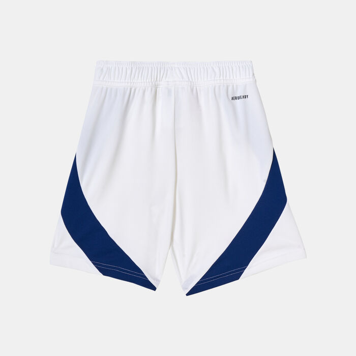 adidas Kids' Arsenal Replica Home Football Shorts - 2024/25 White adidas Kids' Arsenal Replica Home Football Shorts - 2024/25 White image number 1