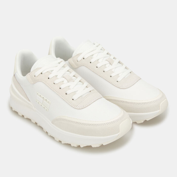 Tommy Hilfiger Women's Recycled Textile Cleat Runner Shoes Beige Tommy Hilfiger Women's Recycled Textile Cleat Runner Shoes Beige image number 1