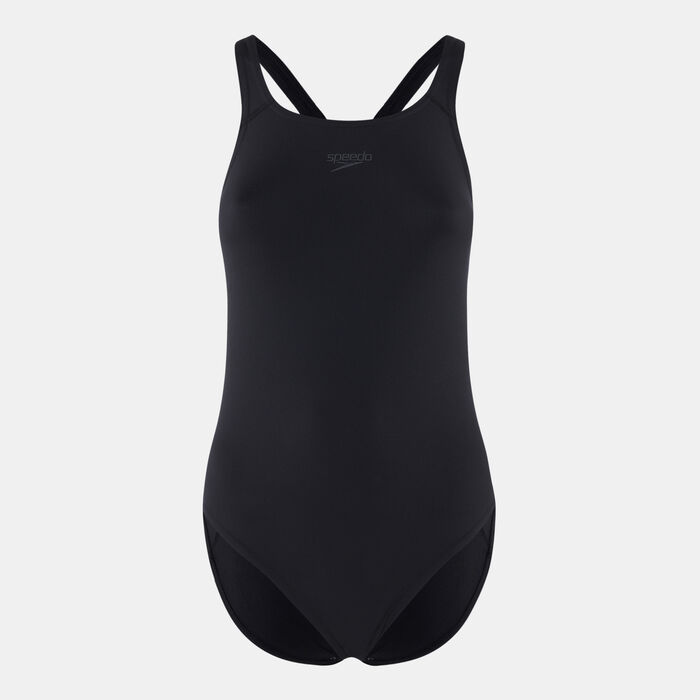 Speedo Women's Eco Endurance+ Medalist Swimsuit Black Speedo Women's Eco Endurance+ Medalist Swimsuit Black image number 0