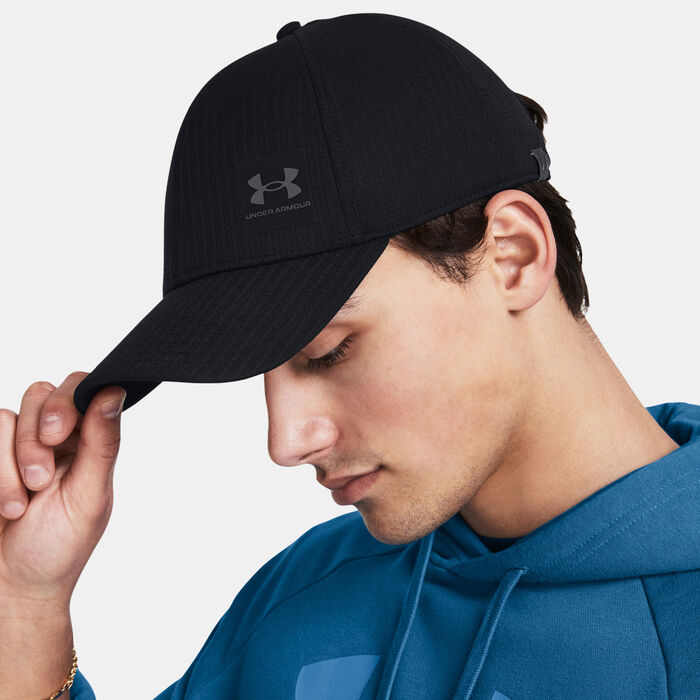 Under Armour Men's ArmourVent Training Cap Black Under Armour Men's ArmourVent Training Cap Black image number 2