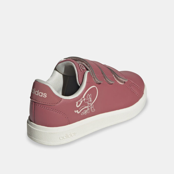 adidas Kids' x Disney Mickey and Friends Advantage Shoes Pink adidas Kids' x Disney Mickey and Friends Advantage Shoes Pink image number 2