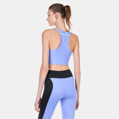 PUMA Women's RUN ULTRAFORM Cropped Running Tank Top Purple PUMA Women's RUN ULTRAFORM Cropped Running Tank Top Purple