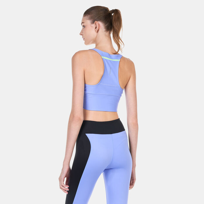 PUMA Women's RUN ULTRAFORM Cropped Running Tank Top Purple PUMA Women's RUN ULTRAFORM Cropped Running Tank Top Purple image number 1