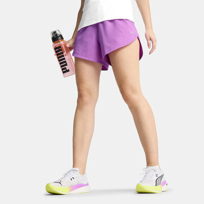 PUMA Women's Run ULTRAWEAVE Shorts Purple