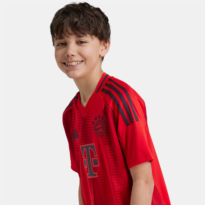 adidas Kids' Bayern Munich Replica Home Football Jersey - 2024/25 Red adidas Kids' Bayern Munich Replica Home Football Jersey - 2024/25 Red image number 2