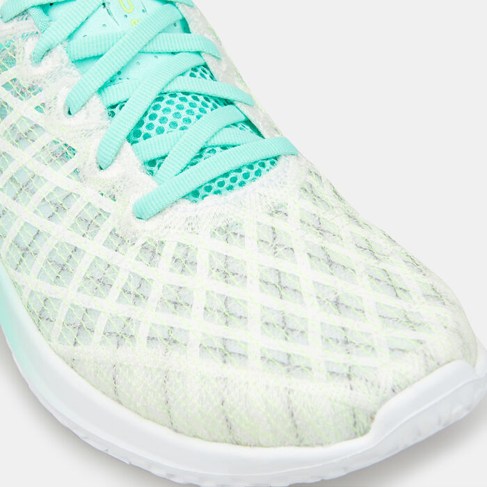 Under Armour Women's UA FLOW Velociti Wind 2 Shoe Green Under Armour Women's UA FLOW Velociti Wind 2 Shoe Green image number 4