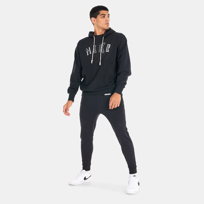 Nike Men's Dri-FIT Standard Issue Pullover Hoodie Black Nike Men's Dri-FIT Standard Issue Pullover Hoodie Black image number 2