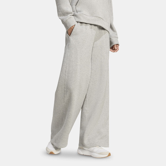 adidas Women's ALL SZN Holiday Glitter Joggers Grey image number 2