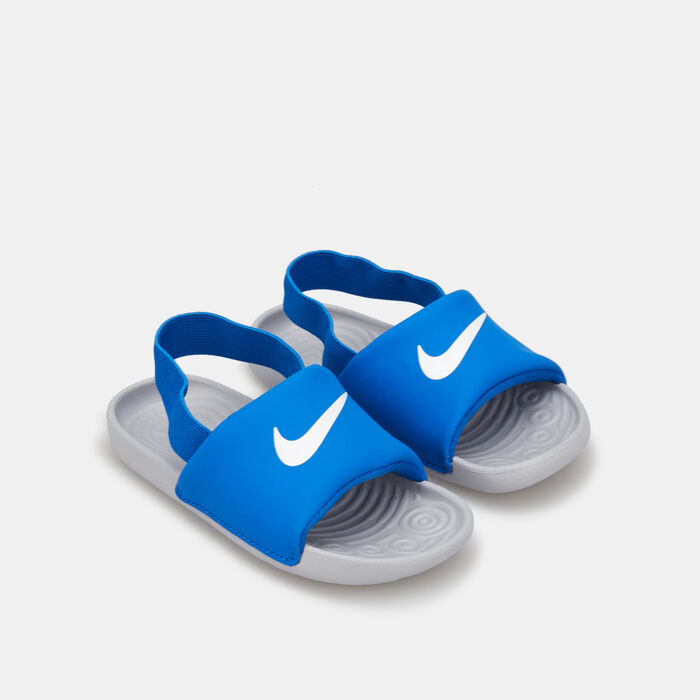 Nike Kids' Kawa Slides (Baby and Toddler) Blue image number 1