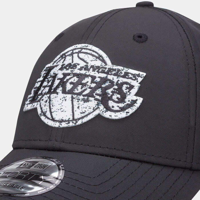 New Era Men's Los Angeles Lakers 9FORTY Cap Black New Era Men's Los Angeles Lakers 9FORTY Cap Black image number 2