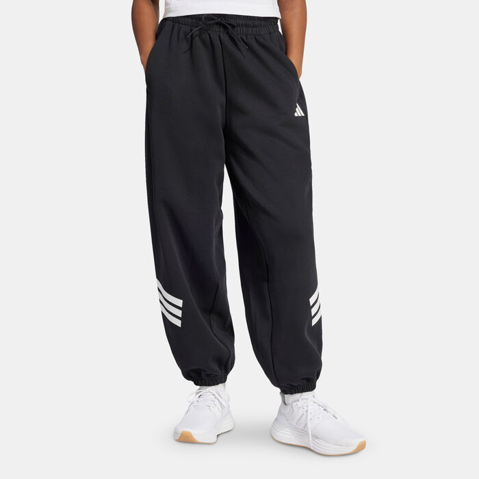 adidas Women's Future Icons 3-Stripes Parachute Pants Black adidas Women's Future Icons 3-Stripes Parachute Pants Black image number 0
