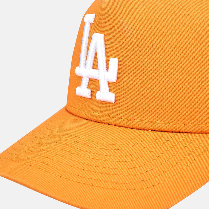 New Era Kids' Los Angeles Dodgers League Essential A-Frame Trucker Cap Orange New Era Kids' Los Angeles Dodgers League Essential A-Frame Trucker Cap Orange image number 2
