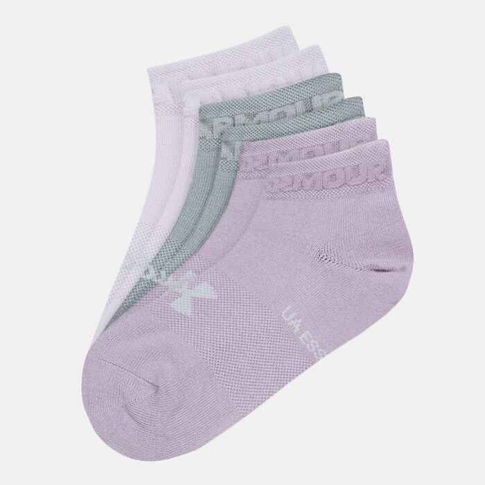 Under Armour Essential Low Cut Socks (3-Pack) Purple Under Armour Essential Low Cut Socks (3-Pack) Purple image number 0