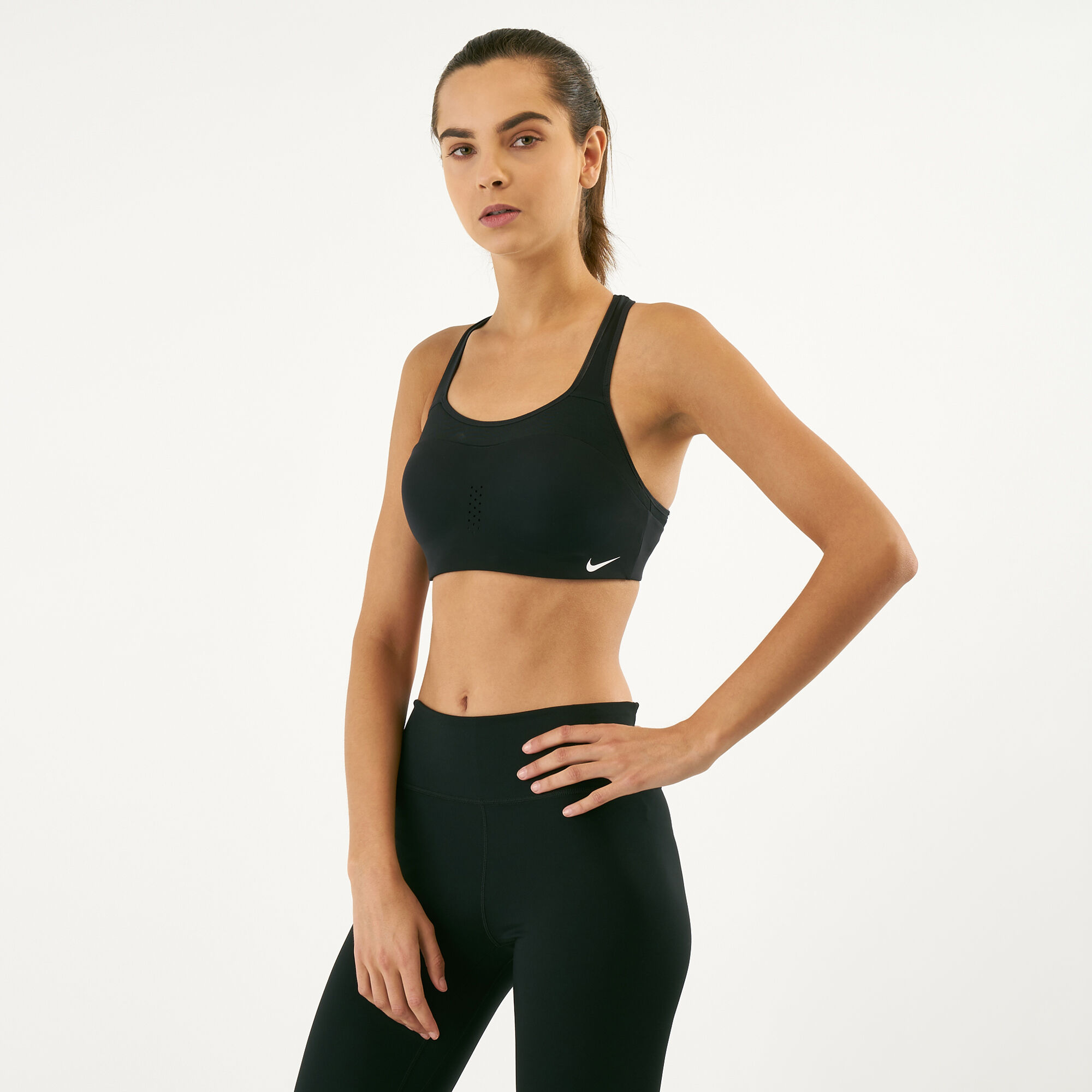 Buy Nike Women's Alpha Sports Bra Black in KSA -SSS