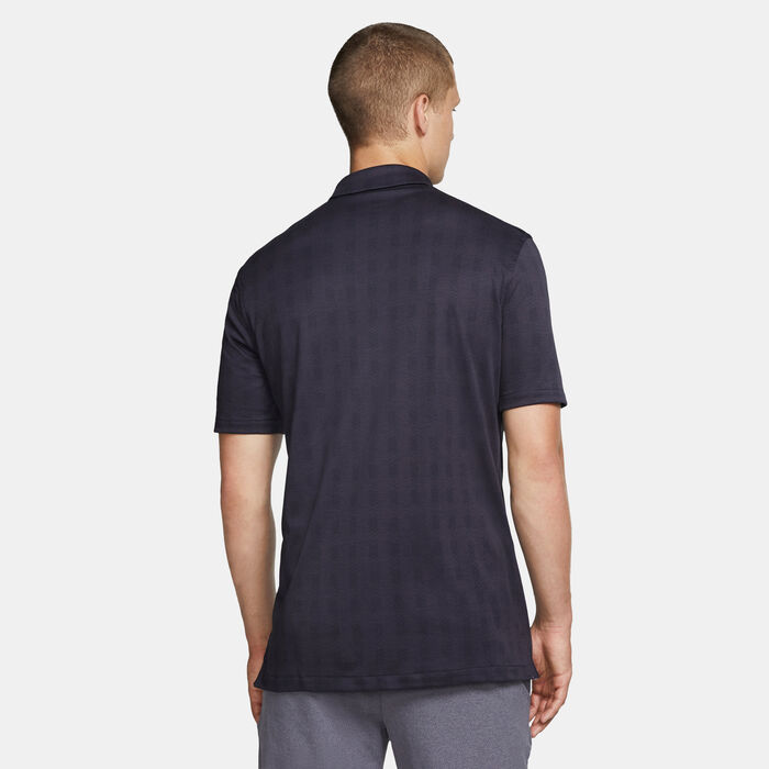 Men's Dri-FIT Player Plaid Polo Shirt Men's Dri-FIT Player Plaid Polo Shirt image number 1