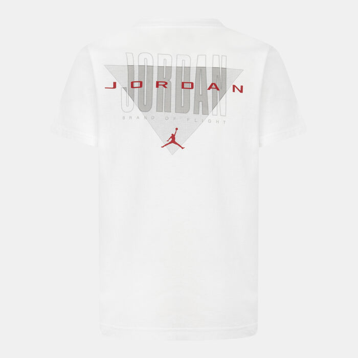 Jordan Kids' Triangle Offense T-Shirt White Jordan Kids' Triangle Offense T-Shirt White image number 1