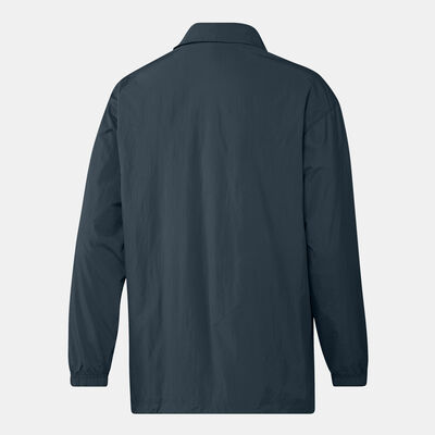 adidas Originals Men's Leisure Coach Jacket Green adidas Originals Men's Leisure Coach Jacket Green