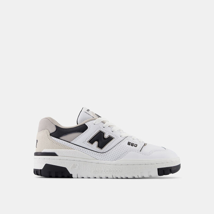 New Balance Kids' BB550 Shoes White New Balance Kids' BB550 Shoes White image number 0