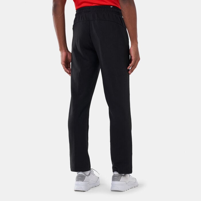 PUMA Men's Essentials Logo Sweatpants Black PUMA Men's Essentials Logo Sweatpants Black image number 1
