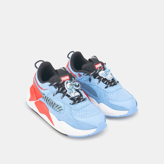PUMA Kids' X The Smurfs RS-X Shoe Blue PUMA Kids' X The Smurfs RS-X Shoe Blue image number 1