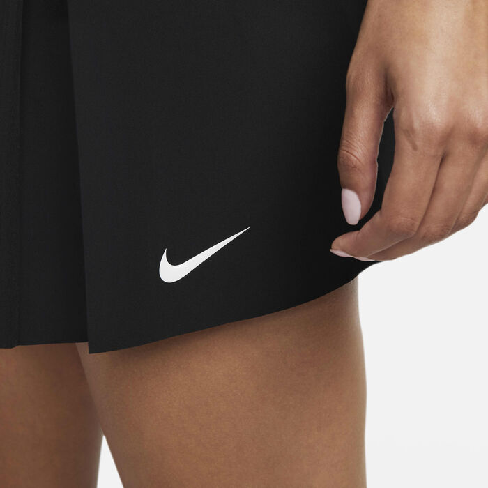 Nike Women's Dri-FIT Advantage Tennis Skirt Black Nike Women's Dri-FIT Advantage Tennis Skirt Black image number 4