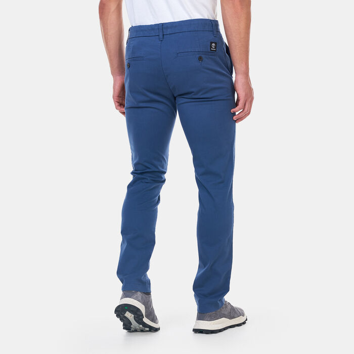 Timberland Men's Sargent Lake Stretch Twill Chino Pants Blue Timberland Men's Sargent Lake Stretch Twill Chino Pants Blue image number 1