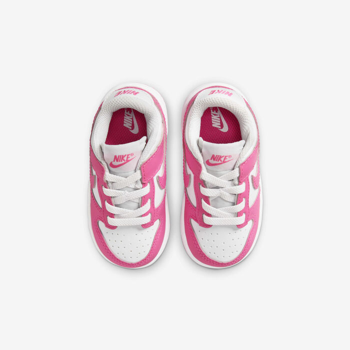 Nike Kids' Dunk Low Shoes Pink Nike Kids' Dunk Low Shoes Pink image number 3