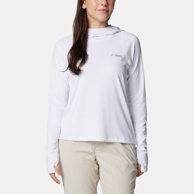 Columbia Women's Summit Valley Hiking Hoodie White