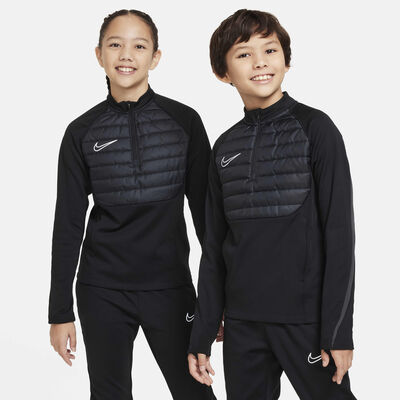 Nike Kids' Academy Therma-FIT Training Football Drill Top Black Nike Kids' Academy Therma-FIT Training Football Drill Top Black