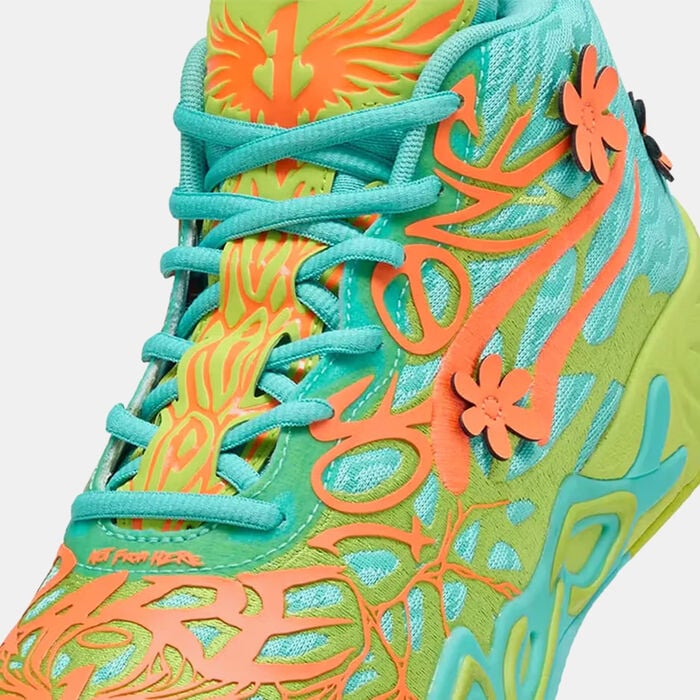 PUMA Men's Lamelo Ball MB.04 Scooby-Doo Basketball Shoes Blue PUMA Men's Lamelo Ball MB.04 Scooby-Doo Basketball Shoes Blue image number 5