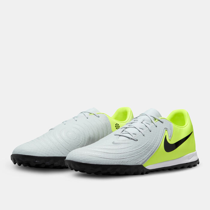 Nike Men's Phantom GX 2 Academy Turf Ground Football Shoes Grey Nike Men's Phantom GX 2 Academy Turf Ground Football Shoes Grey image number 1