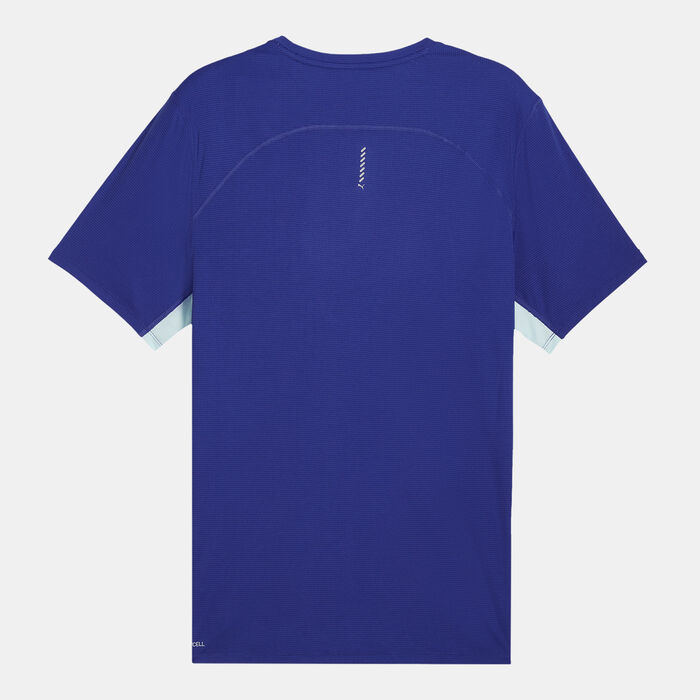 PUMA Men's RUN FAVORITE Running T-Shirt Blue image number 1