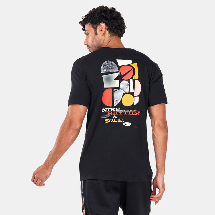 Nike Men's Sportswear Rhythm T-Shirt White Nike Men's Sportswear Rhythm T-Shirt White image number 1