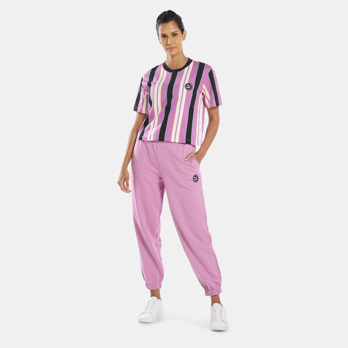 PUMA Women's SWxP Sweatpants Purple PUMA Women's SWxP Sweatpants Purple image number 2