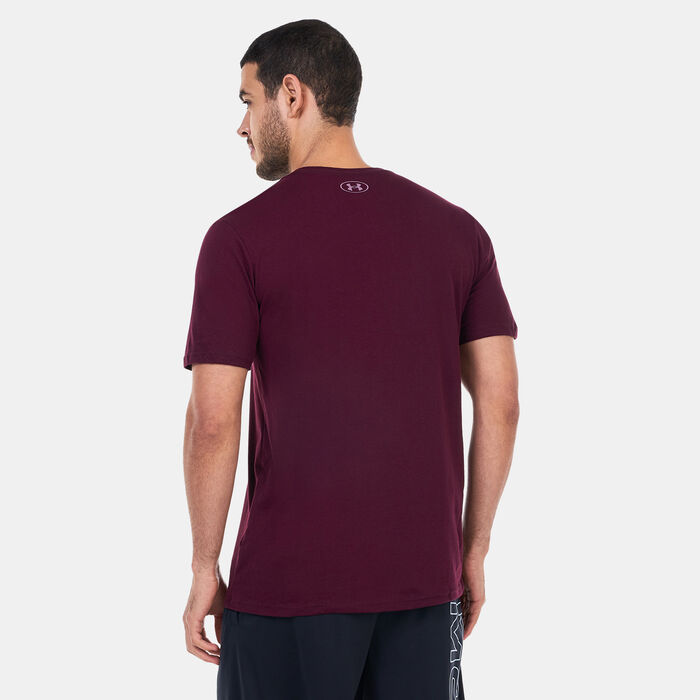 Under Armour Men's Big Logo Fill T-Shirt Red Under Armour Men's Big Logo Fill T-Shirt Red image number 1