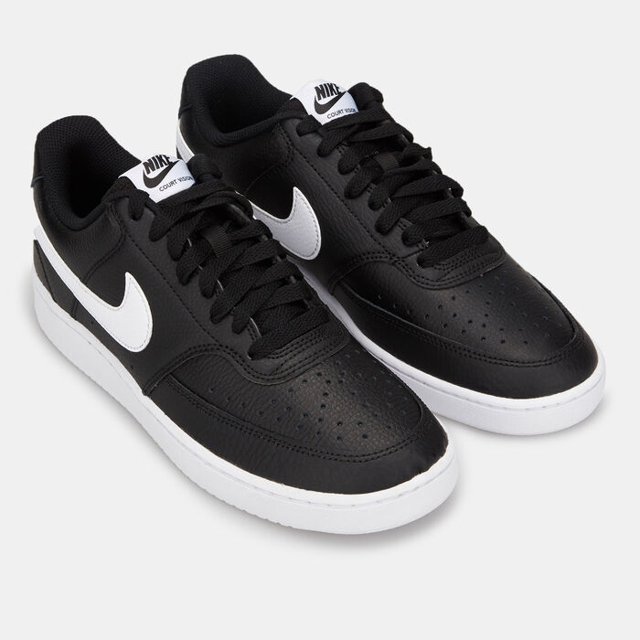 Nike Women's Court Vision Low Shoe Black Nike Women's Court Vision Low Shoe Black image number 1