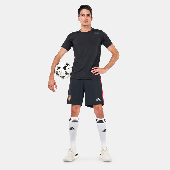 adidas Men's Manchester United Away Shorts - 2022/23 Black adidas Men's Manchester United Away Shorts - 2022/23 Black image number 2