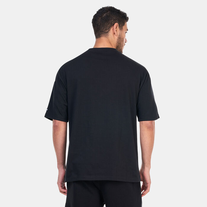 New Era Men's NBA Los Angeles Lakers Infill Graphic T-Shirt Black New Era Men's NBA Los Angeles Lakers Infill Graphic T-Shirt Black image number 1