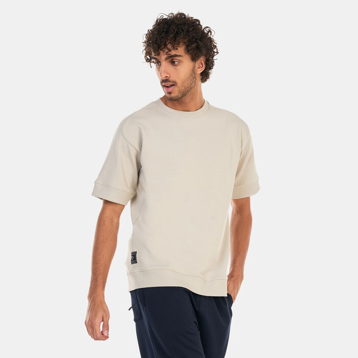 Sun and Sand Sports Men's Interlock T-Shirt Beige Sun and Sand Sports Men's Interlock T-Shirt Beige image number 0