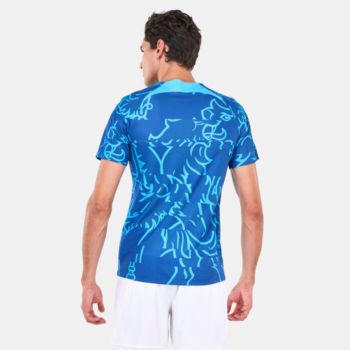 Nike Men's Chelsea Dri-FIT Pre-Match Football Top – 2022/23 Blue image number 1