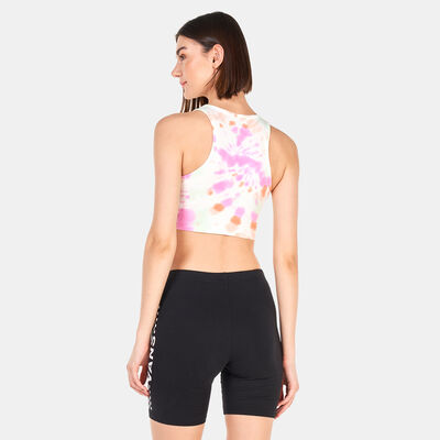 Vans Women's Longline Racerback Wash Bralette White