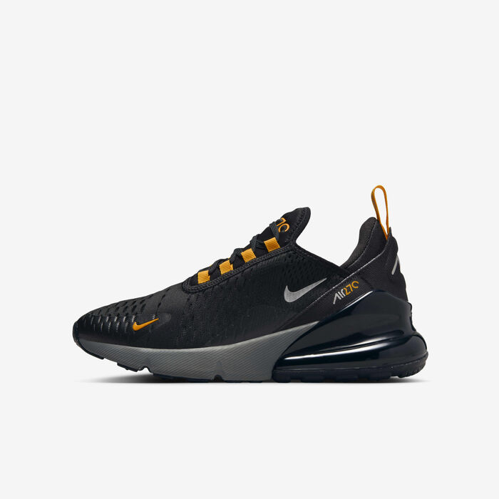 Nike Kids' Air Max 270 Shoes Black Nike Kids' Air Max 270 Shoes Black image number 0