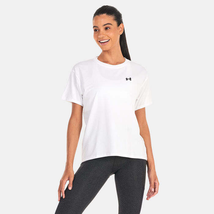 Under Armour Women's Essential Stretch T-Shirt White Under Armour Women's Essential Stretch T-Shirt White image number 0