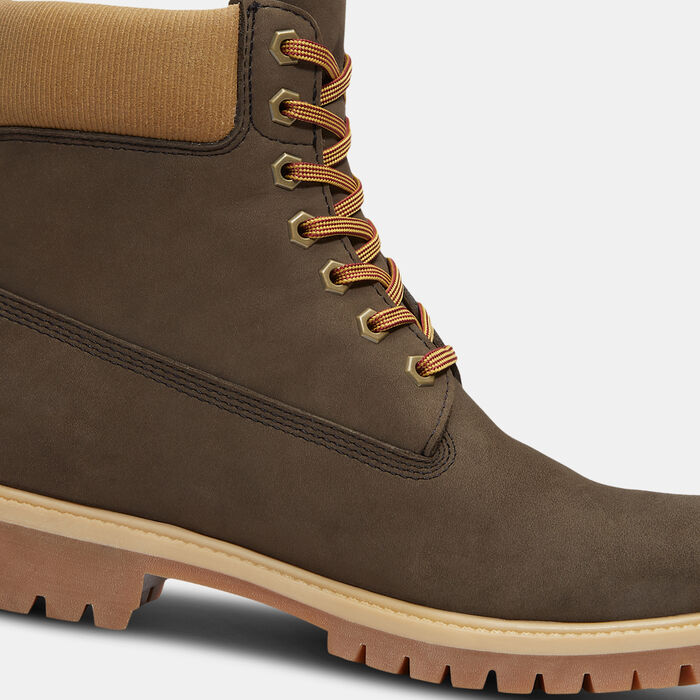 Timberland Men's Premium 6-Inch Waterproof Boots Green image number 3