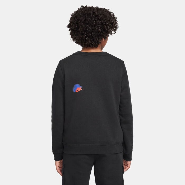 Nike Kids' Sportswear Standard Issue Sweatshirt Black image number 1