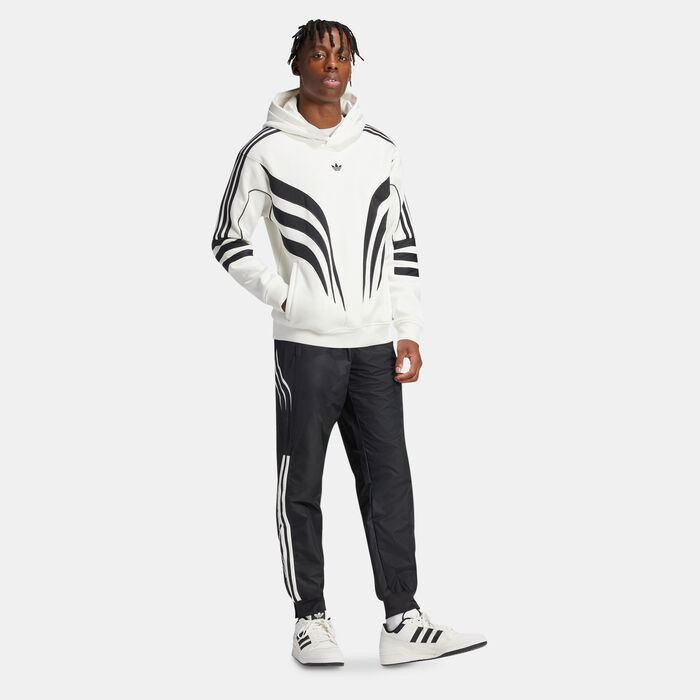 adidas Originals Men's Q3 Atlanta Hooded Sweatshirt White adidas Originals Men's Q3 Atlanta Hooded Sweatshirt White image number 2