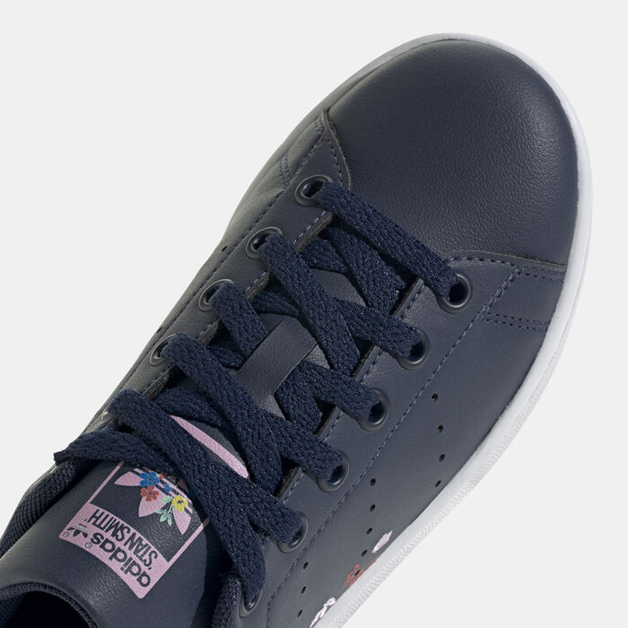 adidas Originals Kids' Stan Smith Shoes Blue adidas Originals Kids' Stan Smith Shoes Blue image number 5