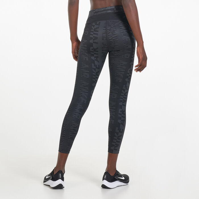 Nike Running epic fast tight 7/8 leggings in grey