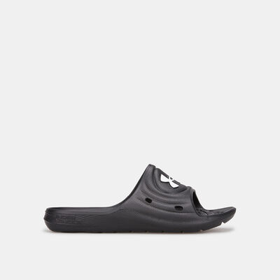 Under Armour Kids' Locker IV Slides Black Under Armour Kids' Locker IV Slides Black