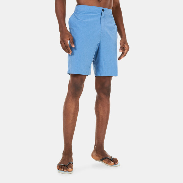Nike Swim Men's Merge 9-Inch Hybrid Swimming Shorts Blue image number 0